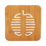 5pcs Cute Cartoon Kitchen Table Protect Wood Cup Pad Heat Insulation Coaster Mat, Random Style Delivery, Table Mats 2