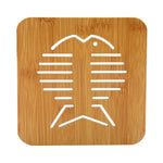 5pcs Cute Cartoon Kitchen Table Protect Wood Cup Pad Heat Insulation Coaster Mat, Random Style Delivery, Table Mats 2