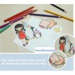 50 PCS Transparent Not Grinding Heat Shrink Film DIY Heat Shrink Film, DIY Heat Shrink Film (Not Grinding)