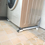 Adjustable Washing Machine Refrigerator Base Stand Bracket Fridge Washing Machine Trolley Bracket Mount, Trolley Bracket