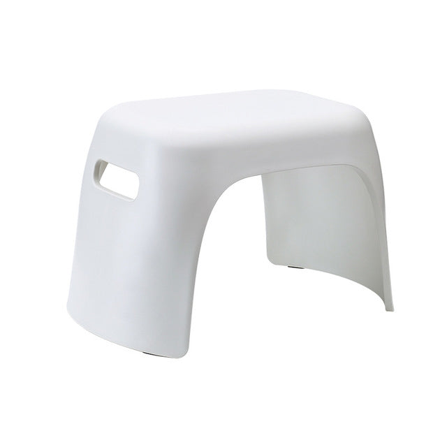 Thickened Plastic Chair Household Footstool Bathroom Anti-skid Small Stool for Children, Anti-skid Small Stool