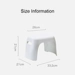 Thickened Plastic Chair Household Footstool Bathroom Anti-skid Small Stool for Children, Anti-skid Small Stool