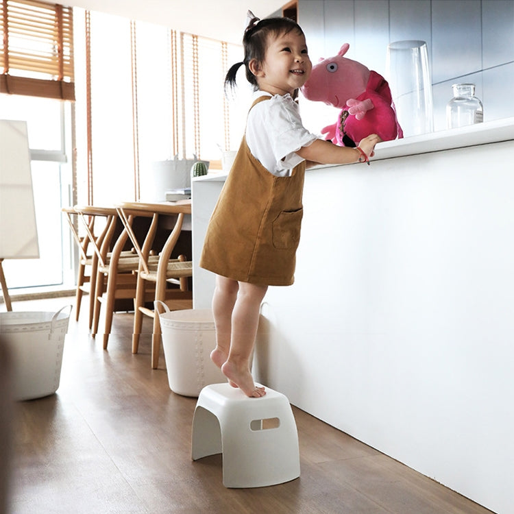 Thickened Plastic Chair Household Footstool Bathroom Anti-skid Small Stool for Children, Anti-skid Small Stool