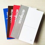 10 PCS 40 Pages A5 Soft Cover Diary Notebook Office Supply, Random Color Delivery, 40 Pages