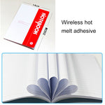 10 PCS 80 Pages A5 Soft Cover Diary Notebook Office Supply, Random Color Delivery, 80 Pages