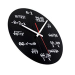 Creative Acrylic Living Room Decorative Mathematical Formula Wall Clock
