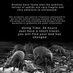 Household Wireless Ultrasonic Deodorizer Vacuum Cleaner Dust Mite Controller, Ultrasonic Deodorizer