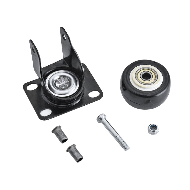 2 PCS 2 inch Furniture Cabinet Coffee Table Silent Screw Universal Wheel, 2 inch Screw Universal Wheel