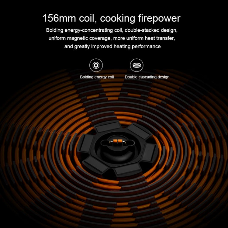 Original Xiaomi Mijia 2100W 9 Grades Youth Edition Smart Induction Cooker, Youth Edition Induction Cooker 2100W