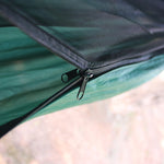 Outdoor Weatherproof Mosquito Net Hammock Backdrop Set, 360x290cm Lake Green
