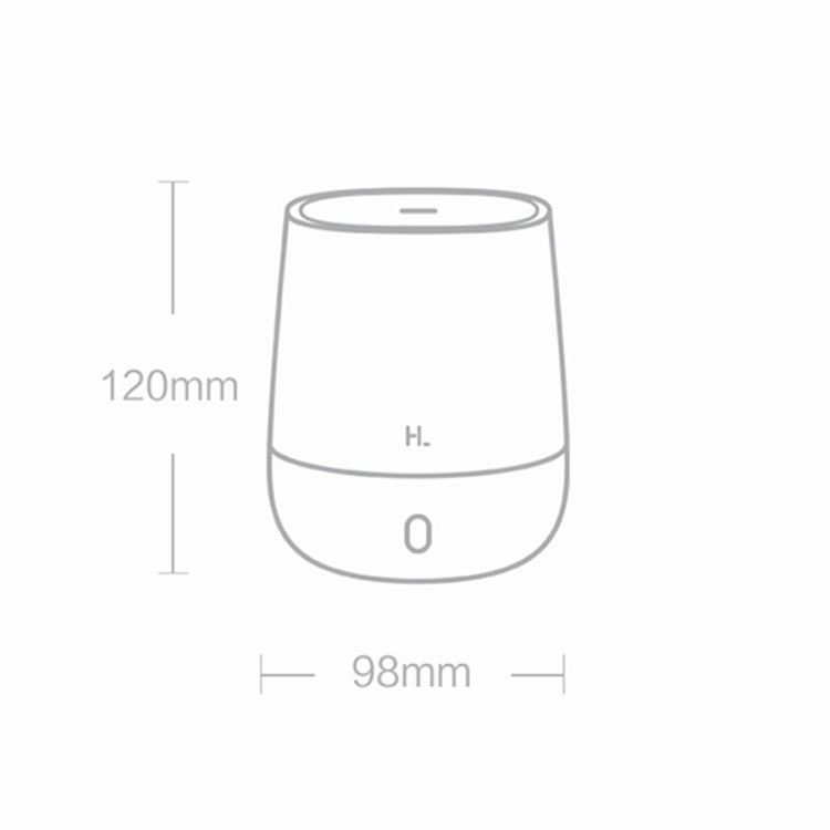 Original Xiaomi Youpin HL 5W Portable Household Office Air Purifier Humidifier Aromatherapy Machine, (White)