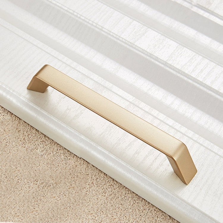 9009-128 Modern Simple Cabinet Door Handle Drawer Wardrobe Zinc Alloy Handle, 9009-128