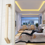 9009-128 Modern Simple Cabinet Door Handle Drawer Wardrobe Zinc Alloy Handle, 9009-128