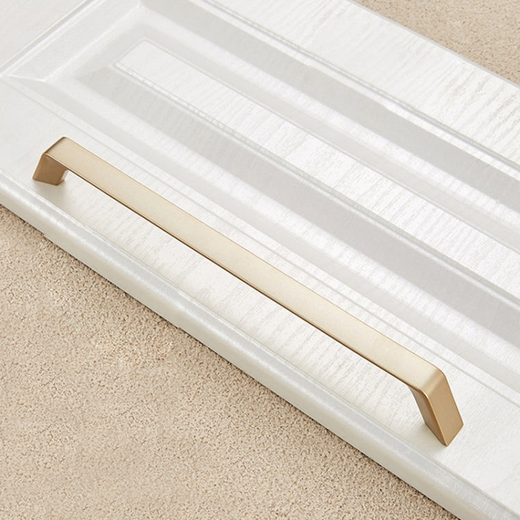 9009-224 Modern Simple Cabinet Door Handle Drawer Wardrobe Zinc Alloy Handle, 9009-224