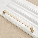 9009-224 Modern Simple Cabinet Door Handle Drawer Wardrobe Zinc Alloy Handle, 9009-224