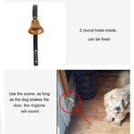 Retro Christmas Bell Metal Wall Bells Pet Dog Training Doorbell Home Decor