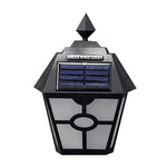 Solar Retro Hexagonal LED Wall Lamp Outdoor Light Sensor Control Landscape Light