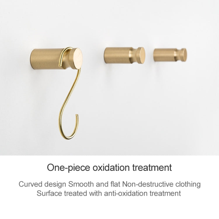 Brass Creative Wall Hanging Key Receiving Hanging Hook, Size: 4.5x1.5cm, 4.5x1.5cm