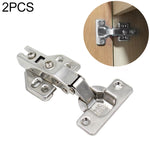 2 PCS Stainless Steel Hydraulic Hinge Copper Rod Hydraulic Buffer Hinge, 781 Straight Arm, 781 Straight Arm