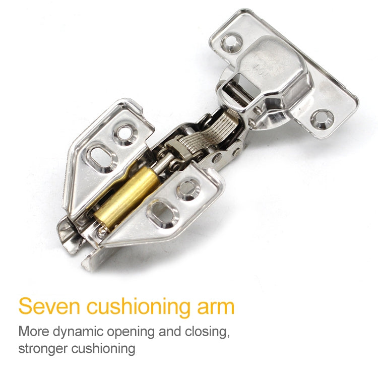 2 PCS Stainless Steel Hydraulic Hinge Copper Rod Hydraulic Buffer Hinge, 781 Straight Arm, 781 Straight Arm