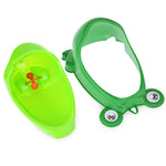 Cartoon Frog Shape Kids Wall-Mounted Potty Toilet