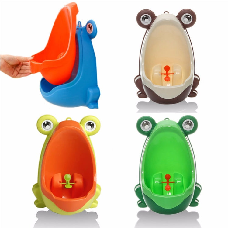 Cartoon Frog Shape Kids Wall-Mounted Potty Toilet