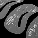 24-in-1 Augenbrauen-Schablonen-Set, 24-in-1