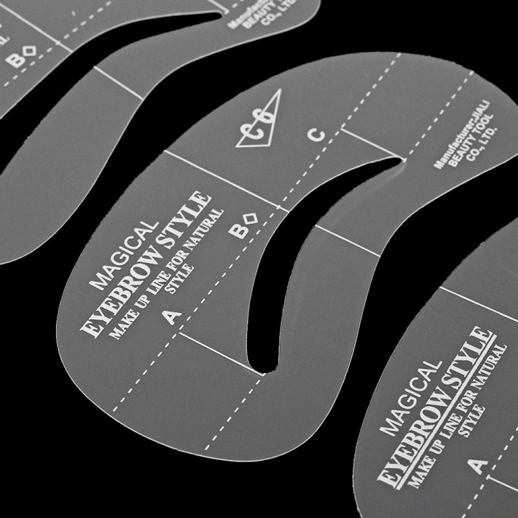 24-in-1 Augenbrauen-Schablonen-Set, 24-in-1