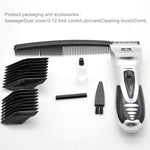 Battery Power Supplied Electric Hair Shaver For Children Man Haircut Machine(Silver)