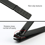 12 in 1 Advanced Stainless Nail Care Clipper Pedicure Manicure Kits with Leather Case, Red+Black, Yellow+Black