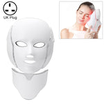 7 Color LED Facial Mask Photon Mask Skin Rejuvenation Face Beauty Machine, UK Plug