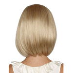 Short Straight Hair Bob Haircut Wig Chemical Fiber Hair Headgear for Women
