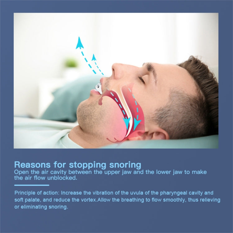 YJK100 Silicone + ABS Stop Snoring Device Anti Snore