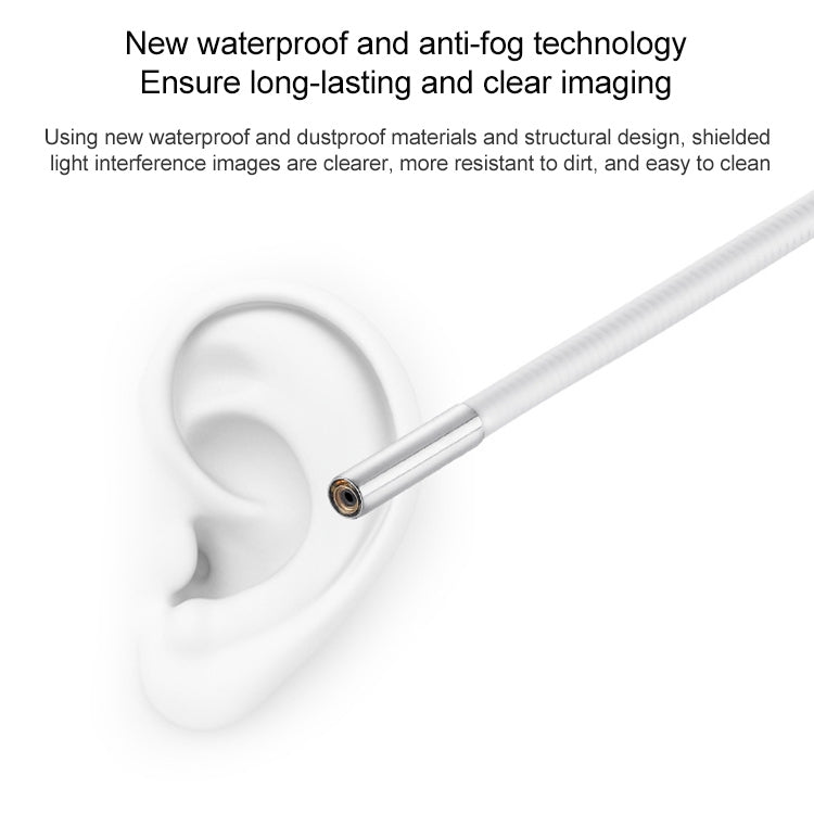 Supereyes Y001 Ear Mite Mouth Electronic Digital Fixed Focus Endoscope, Y001