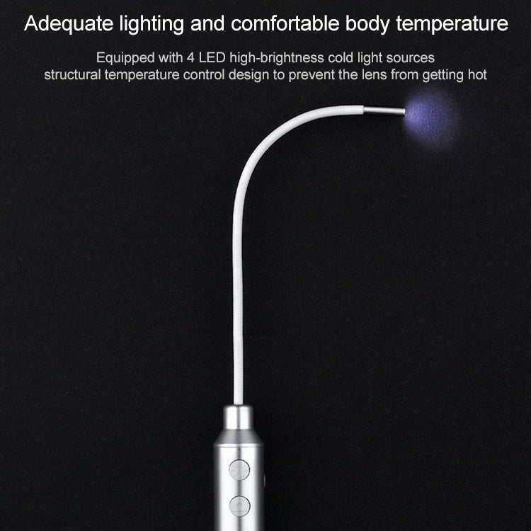 Supereyes Y001 Ear Mite Mouth Electronic Digital Fixed Focus Endoscope, Y001