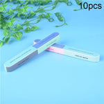 10pcs Seven Sided Polishing Bar Nail File Buffers Polisher for Fingernails and Toenails, 1 PCS Seven Sided