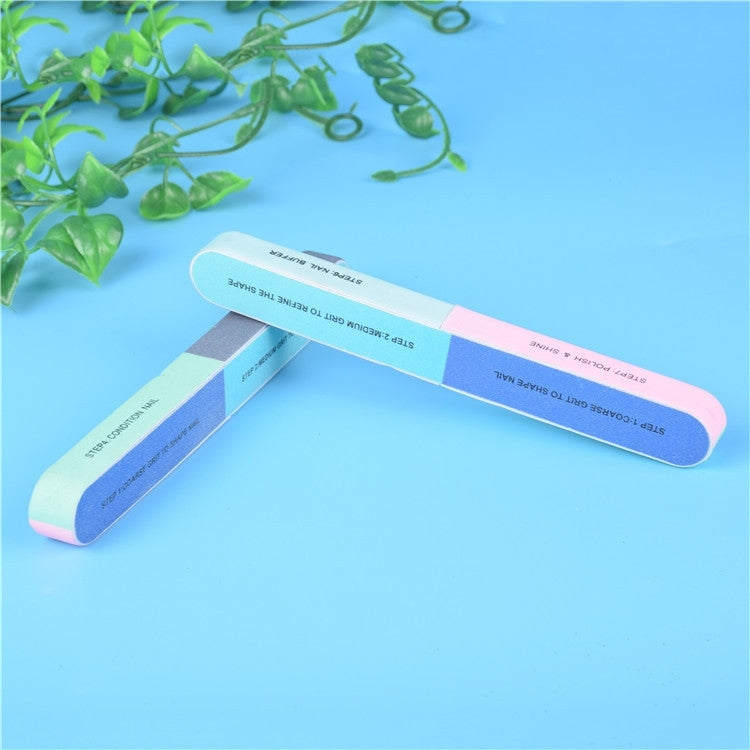 10pcs Seven Sided Polishing Bar Nail File Buffers Polisher for Fingernails and Toenails, 1 PCS Seven Sided