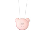 Mini Bear Style Neck Formaldehyde Negative Ion PM2.5 Removal Air Purifier for Kids