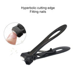 Nail Art Tool Nail Clipper Stainless Steel Nail Nipper, Size: S, 6.9 x 1.3cm, Size: 6.9 x 1.3cm (Black), Size: 6.9 x 1.3cm (Silver)