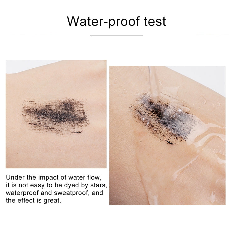 LEEZI 4D Prolong Wimperntusche für dichte, schwungvolle und wasserfeste Wimpern