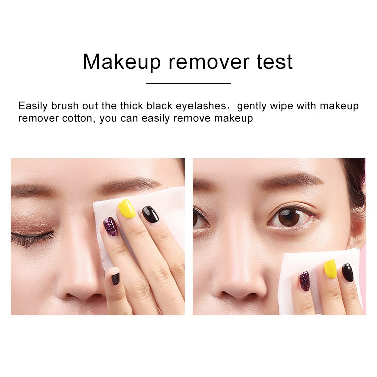 LEEZI 4D Prolong Wimperntusche für dichte, schwungvolle und wasserfeste Wimpern