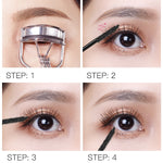 LEEZI 4D Prolong Wimperntusche für dichte, schwungvolle und wasserfeste Wimpern