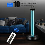 38W Desktop UV Light Lamp Disinfection Anti-virus Sterilization Lamp Bar Strip with Remote Control, 3 Pin CN Plug, 38W CN Plug
