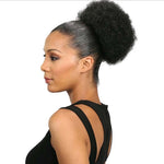 European and American Black People Explosion Head Fluffy Curl Hair Net Wig