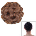 30M33# Wig Ball Head Flower Hairpin Hair Bag Wig Headband for Bride, 30M33#