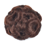 Wig Ball Head Flower Hairpin Hair Bag Wig Headband for Bride, 33#, 28C#, 0906#, 73C#, 613#, 2M30#, 04C#, 2M33#, BUG#, 1#, 2#, 4#