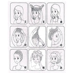 T191006 European and American Wig Headgear with Short and Small Curly Hair for Women