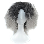 T191006 European and American Wig Headgear with Short and Small Curly Hair for Women