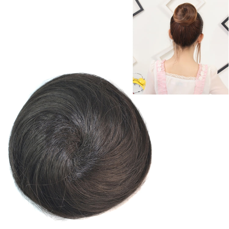 حزمة شعر على شكل زهرة كعكة الشعر (كستنائي)