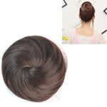 Wig Bun Flower Shape Hair Package Hair Disk(Chestnut)